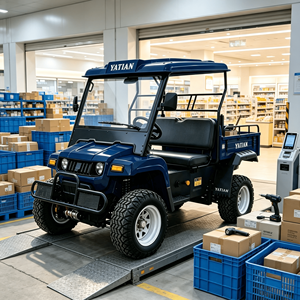 Véhicule utilitaire électrique UTV 4wd Buggy 4x4 agricole Véhicule agricole électrique UTV - Product Image 3