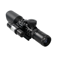 Lunette de visée optique de chasse 3-10X42E personnalisable avec laser rouge