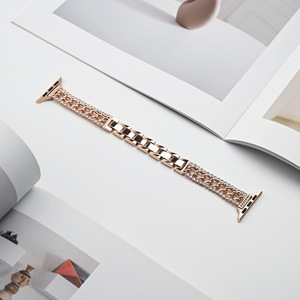 Correa de Reloj de Acero Inoxidable con Diseño de Mezclilla para <span class=keywords><strong>Apple</strong></span> <span class=keywords><strong>Watch</strong></span> 10/9/<span class=keywords><strong>8</strong></span>/7/6/5/4/3/2/1, Transpirable - Product Image 5