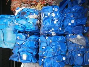 Polyethylen-HDPE-Neueverwendung Plastikgranulat günstiges Angebot HDPE blaue Trommeln Regrind/HDPE