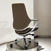 Chaise de Direction Moderne Ergonomique Réglable Pivotante Bureau Cuir Synthétique Directeur Bureau patron Chaise