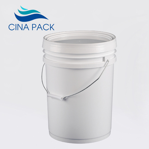 80 MIL Logo Impresso Preço Barato 20 Litros 5 Galões US Estilo Vazio Balde De Plástico Sem Tampa - Product Image 2