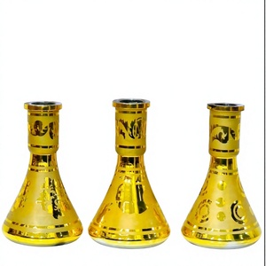 Base de chicha ornée en or massif de qualité supérieure - Product Image 2