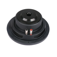 Subwoofer SEX08 8 pouces à montage peu profond, double bobine mobile, puissance RMS 100W, puissance maximale 200W, avec châssis fin en acier estampé