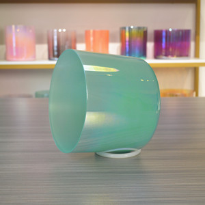 Cuenco Espiritual HF, Cuenco de Cristal de Cuarzo con Luz Cósmica Esmeralda, Baño de Sonido Curativo, Cuenco de Sonido de Cristal Alquímico para Meditación - Product Image 5