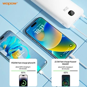 <span class=keywords><strong>Stazione</strong></span> di Ricarica ad Alta Capacità 30000mAh, Ricarica Super Veloce 22.5W PD20W, Power Bank Portatile da 30000mAh - Product Image 4