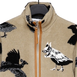 Gran oferta, chaqueta de lana Micro Polar para mujer, paños con <span class=keywords><strong>estampado</strong></span> de animales a la moda, <span class=keywords><strong>abrigo</strong></span> de invierno para exteriores - Product Image 3