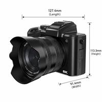 DLC DC226 Ongeëvenaarde Waarde Digitale Camera met Dubbele Professionele Beeldsensor, Ondersteuning WIFI-Overdracht, 16x Digitale Zoom Fotografie