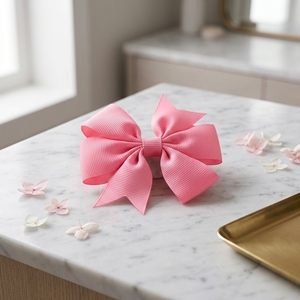 กิ๊บติดผมโบว์ริบบิ้น Grosgrain ขายส่ง ชุดกิ๊บติด<span class=keywords><strong>ผม</strong></span>โบว์ทำมือ เครื่องประดับผมเจ้าหญิง สำหรับเด็ก<span class=keywords><strong>ทารก</strong></span>และเด็กหญิงตัวเล็ก - Product Image 5
