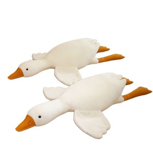 <b>Large</b> White Goose Plush <b>Pillow</b> Soft Stuffed Animal For Kids Comforting Toy Gift For Children Bedroom Decor - Product Image 5