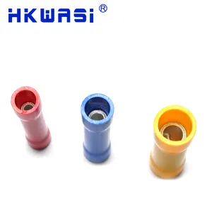 HKWASI फैक्टरी बेच तार कनेक्टर धातु अंदर तीन रंग प्लास्टिक समेटना टर्मिनल