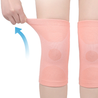 Manchon de genou de compression respirant professionnel de marque privée Spandex doux et protection de saison de printemps en nylon
