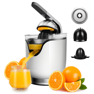 Máquina de jugo de naranja suave sin BPA con Motor ultrasilencioso Industrial 2024, exprimidor eléctrico de acero inoxidable cepillado con menor costo de tiempo