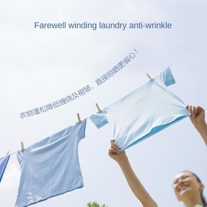 Lave-linge frontal domestique entièrement automatique à économie d'énergie, capacité 6 kg, boîtier en acier inoxydable pour le lavage des vêtements - Product Image 3
