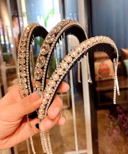 Pinza de Pelo con Perlas y Diamantes de Imitación de Lujo, Moda 2022, para Moños, Cola de Caballo, Pasador, Accesorios para el Cabello - Product Image 2