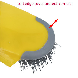 Escoba y cepillo en ángulo de plástico PP para interiores en línea para uso doméstico - Product Image 3