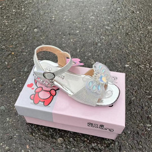 Nouvelle mode d'été Chaussures <span class=keywords><strong>de</strong></span> princesse à nœud, antidérapantes, à fond souple Chaussures <span class=keywords><strong>de</strong></span> <span class=keywords><strong>danse</strong></span> pour filles Sandale pour enfants - Product Image 6