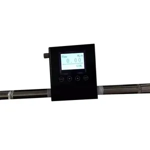 Gas Mass Flow Meter 3/8" Digital Display Micro-flow Nitrogen Compressed Air Controller Thermal Mass Flowmeter