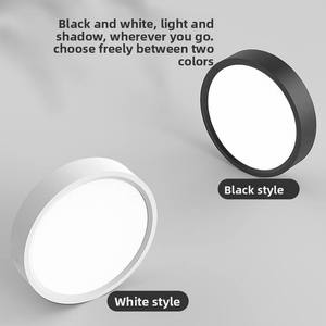 Motion Sensor <b>Surface</b> <b>Mounted</b> <b>LED</b> Ceiling <b>Light</b> Portable Modern Design Indoor Use Aluminum Lamp Body 3000-6500K Color Temp - Product Image 5