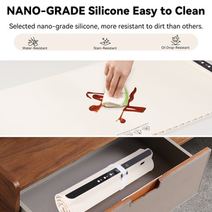 Portable Rollable Electric Food Warming Mat 3 <b>Temperature</b> Modes Whole-Surface Heating Silicone Construction for Home Kitchen Use - Product Image 4