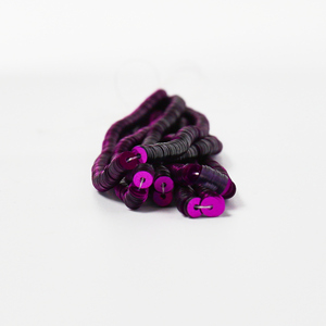 Lentejuelas Francesas, Lentejuelas Planas Metálicas de Color Morado de 4 mm con Certificación OEKO-TEX para Bordado de <span class=keywords><strong>Alta</strong></span> <span class=keywords><strong>Costura</strong></span> - Product Image 3