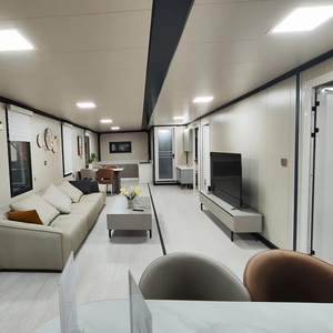 Maison conteneur pliable de luxe de 40 pieds avec salle de bain, maison modulaire préfabriquée moderne pour location en complexe hôtelier - Product Image 3