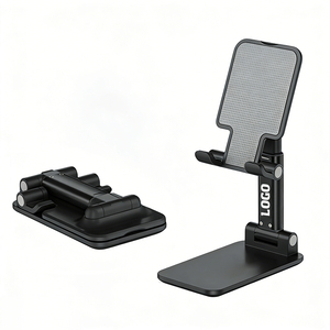 حامل هاتف محمول قابل للتعديل بشعار مخصص للبيع بالجملة، حامل مكتبي عالمي قابل للطي ومستقر، منتجات هدايا ترويجية 2026 - Product Image 1