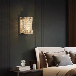 Applique murale moderne en cristal pour <span class=keywords><strong>chevet</strong></span> salle <span class=keywords><strong>de</strong></span> bain couloir allée TV fond <span class=keywords><strong>lampe</strong></span> pour la décoration intérieure hôtel éclairage LED - Product Image 5