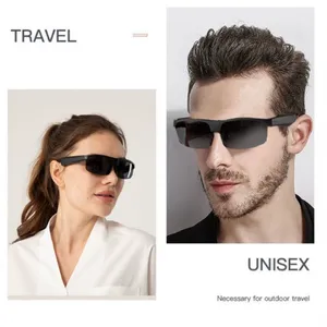 Lunettes de soleil BT bi-mode intelligentes Ecouteurs 5.3 Chip Sports/musique Lunettes de soleil anti-éblouissement bi-mode jour et nuit Conduite - Product Image 4