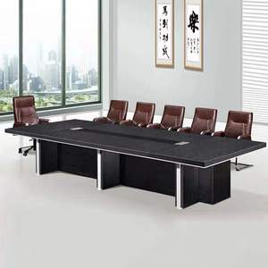 Phòng Hội Nghị Sang Trọng Văn Phòng Lớn Hình Bầu Dục Bàn Họp Thiết Kế Bàn Tiệc - Product Image 6