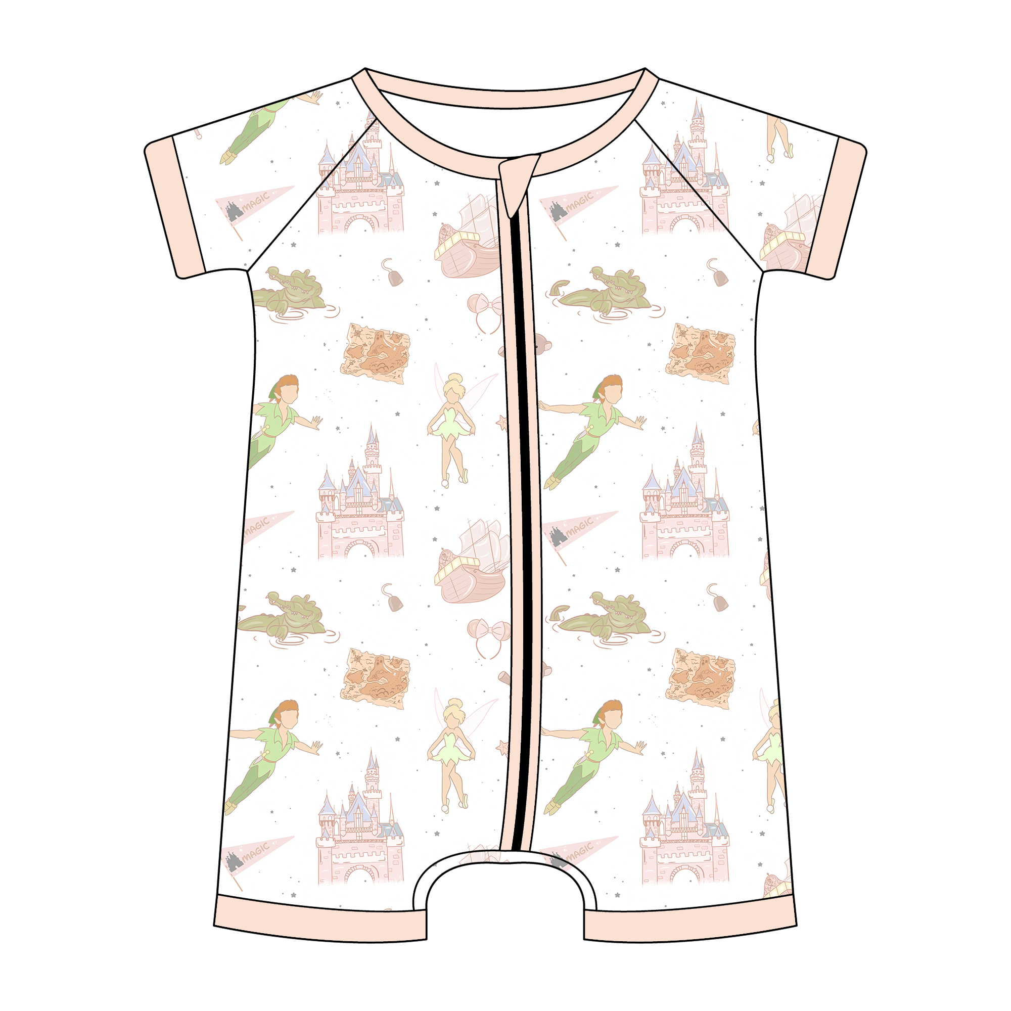 Mystery Bamboo Pajamas Bundle Random Character Prints Random Sizes Kids Clothing