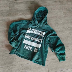 Sweat à capuche ample en molleton <span class=keywords><strong>100</strong></span> % coton <span class=keywords><strong>pour</strong></span> homme, avec logo sérigraphié de haute qualité, léger et personnalisé - Product Image 1