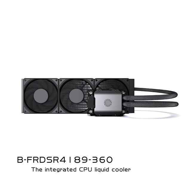 ACS 360 Integrated Water-Cooled Server CPU Radiator with Red Copper Heatsink for LGA4189/4677/3647/SP5/SP3 Processors