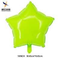 Ballons Hélium en Forme d'Étoile de 18 Pouces, Plusieurs Couleurs, pour Fête Prénatale, Anniversaire de Mariage, Fête