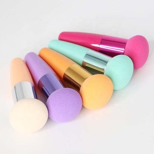 2024 Women Tip Cosmetic <strong>Twist</strong> up Pen Makeup Egg Vegan Puff Customized Blender Cosmetic <strong>Make</strong> up <strong>Sponge</strong> With Handle - Product Image 3