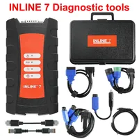 La mejor calidad Cummins INLINE 7 Adaptador de enlace de datos en línea Cummins Truck Herramienta de diagnóstico con Cummins In-site 8,7 Software más nuevo