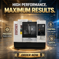 Centro de Mecanizado Vertical VMC855 de Alta Precisión, el Más Vendido, para Fabricación de Moldes de Piezas de Automóviles, Procesamiento de Metales, CE, Automatizado y Personalizado