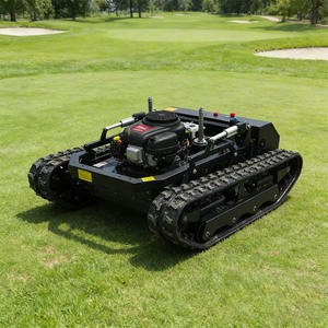 Tondeuse à gazon tout-terrain de type réservoir CE, autopropulsée, chenille, essence/essence/électrique, télécommande - Product Image 1
