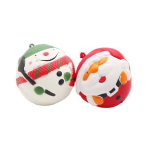Juguete de Navidad de Simulación de Cabeza de Papá Noel de PU de Rebote Lento Jincan para Niños, Rompecabezas Explosivo Antiestrés para Niñas - Product Image 6