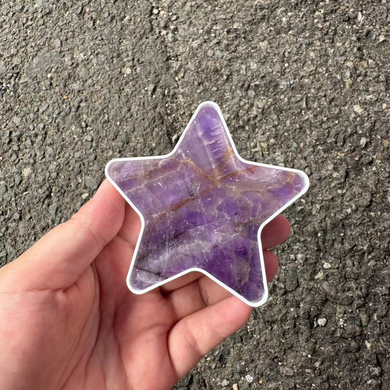 Amethyst-star shape