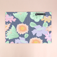 Classeur de conférence design personnalisé avec organisateur de clips et poches Porte-documents Presse-papiers avec bloc-notes