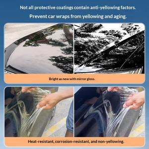 Cera Sólida para Autos Chemehui, Revestimiento de Pintura Cristal Negro y Blanco, Líquido Invisible para Interiores en Botella, Duración de 3 Años - Product Image 3