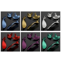 EXtremeRate Interchangeable 4 PCS Metal Back Button Back Paddles pour PS5 Edge Controller