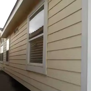 Papan semen pelapis dinding eksterior tahan air penampilan cantik Panel pelapis dinding serat serbuk kayu - Product Image 1