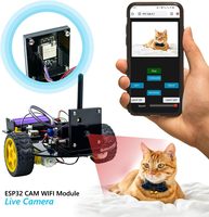 Modul Kamera WiFi + BT ESP32-CAM 4M PSRAM Papan Pengembangan CPU Dual-core 32-bit dengan Modul Kamera OV2640 2MP Mendukung Gambar