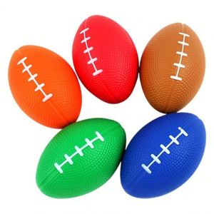 Ballon anti-stress personnalisé avec logo - Forme de ballon de football américain et de rugby, jouets à presser, cadeaux promotionnels pour les événements d'entreprise - Product Image 4