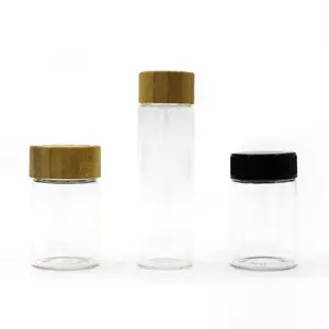 High Quality Reusable Borosilicate Air Tight Storage Jars Spice Jars Glass Containers with Child proof Lid