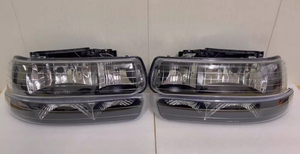 Phares halogènes, paire pour <span class=keywords><strong>Chevrolet</strong></span> <span class=keywords><strong>Silverado</strong></span> Suburban 1999-2006, côté conducteur + passager, GM2502187 - Product Image 5