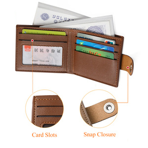 Portefeuille court en PU pour homme, nouveau modèle, <span class=keywords><strong>porte</strong></span>-cartes de crédit, <span class=keywords><strong>porte</strong></span>-monnaie, <span class=keywords><strong>porte</strong></span>-<span class=keywords><strong>permis</strong></span> d'identité, <span class=keywords><strong>porte</strong></span>-cartes en cuir véritable, vente en gros - Product Image 2