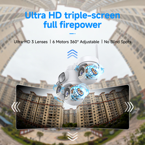 กล้อง IP 9MP แบบ PTZ 6 มอเตอร์ ไม่มีจุดบอด รุ่น Global รองรับซิม 4G สำหรับพื้นที่ชนบท VStarcam CG623SR - Product Image 3